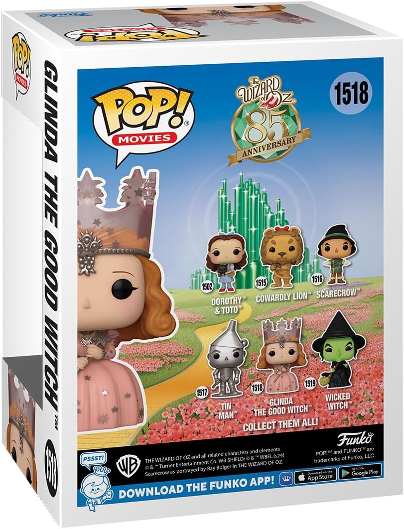 Funko POP! Movies: The Wizard of Oz - Glinda The Good Witch - Collectable Vinyl Figure - Gift Idea - Official Merchandise - for Kids & Adults - Movies Fans - Model Figure for Collectors and Display